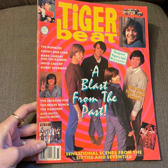 Vintage Other - 1987 Tiger Beat “A Blast From the Past” magazine